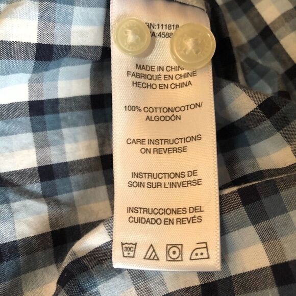 MICHAEL MICHAEL Kors Shirt Plaid Button Do… - Picture 4 of 5